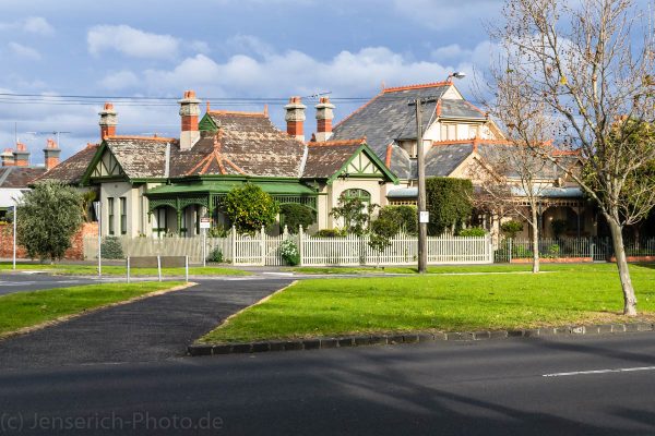 Ein Haus in Melbourne zwischen Albert Park und der Port Phillip Bay.