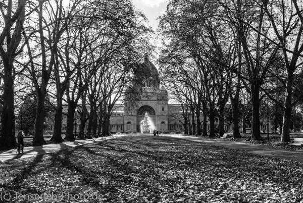 Royal Exhibition Building in Melbourne, Australien